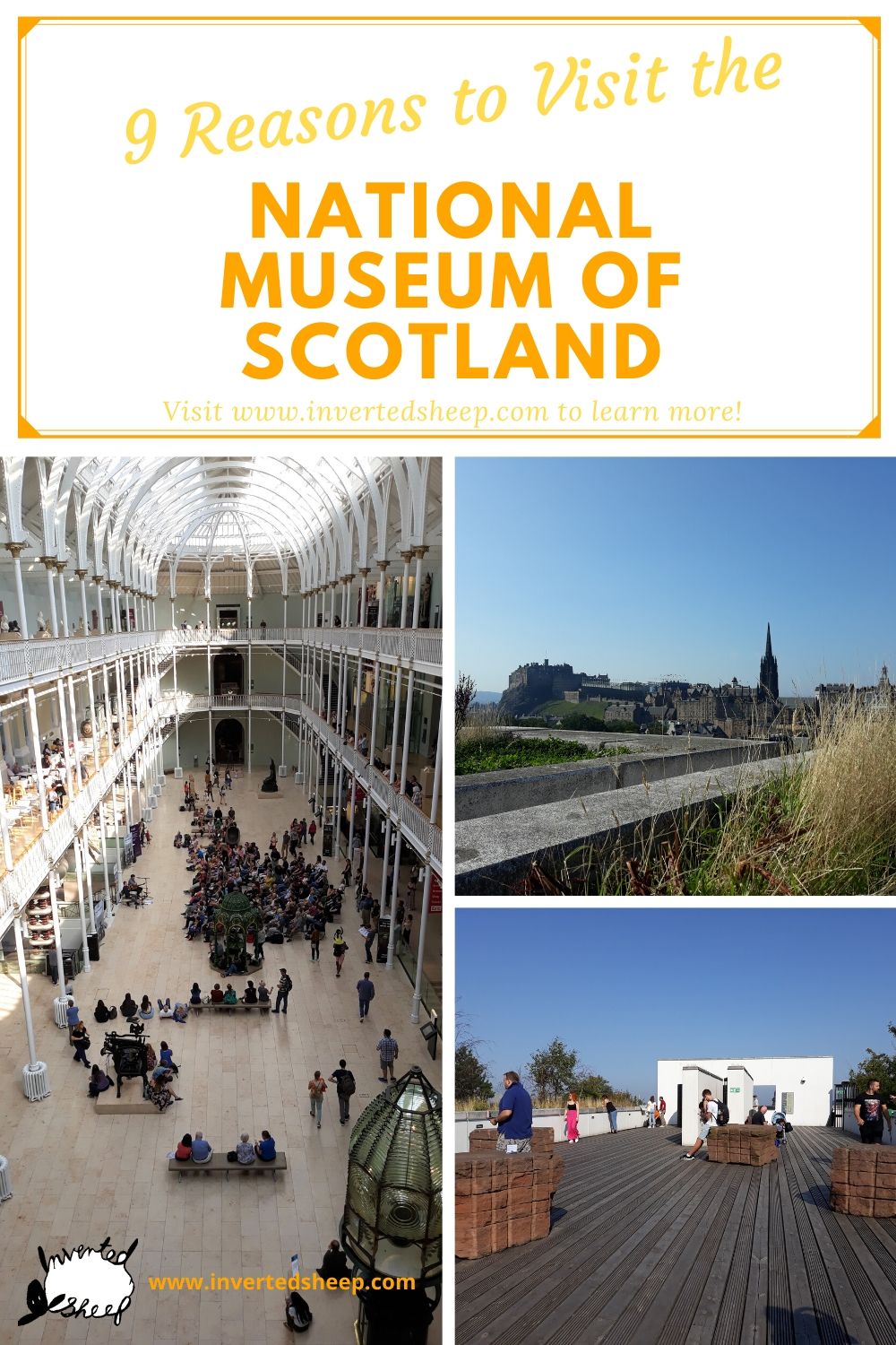 Exploring The National Museum Of Scotland - Inverted Sheep